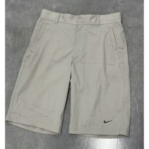 Nike Golf Dri-FIT Khaki Shorts Youth XL Kids Performance